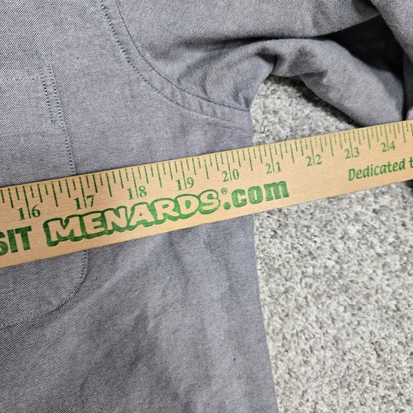 Taylor Stitch mens 40 gray long sleeve button down oxford - Picture 6 of 8